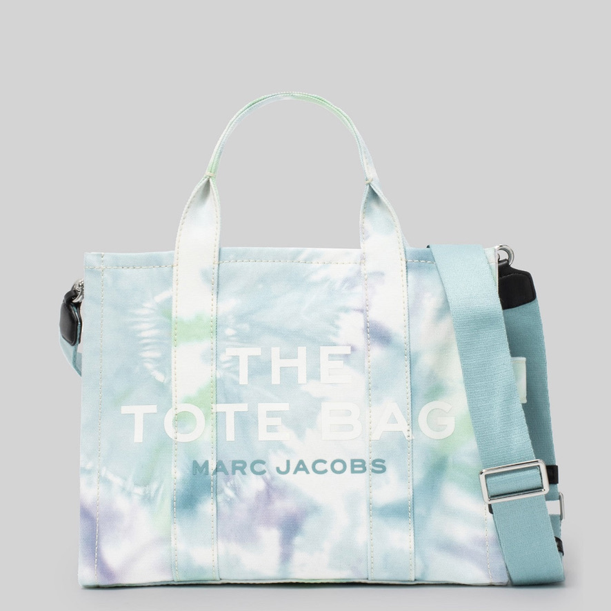 H*゜様 【極美品】【海外限定品】MARC JACOBS タイダイ柄ザスナップシ マークジェイコブス】大人気トートバッグから夏にぴったりなタイダイ柄