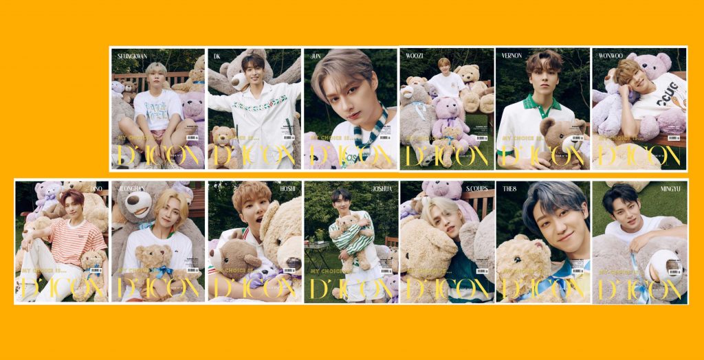 特典公開】K-POPグループSEVENTEENの限定写真集が予約販売スタート