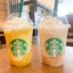 【スタバ新作】ピーチとパイナップルのフラペチーノをレポ！