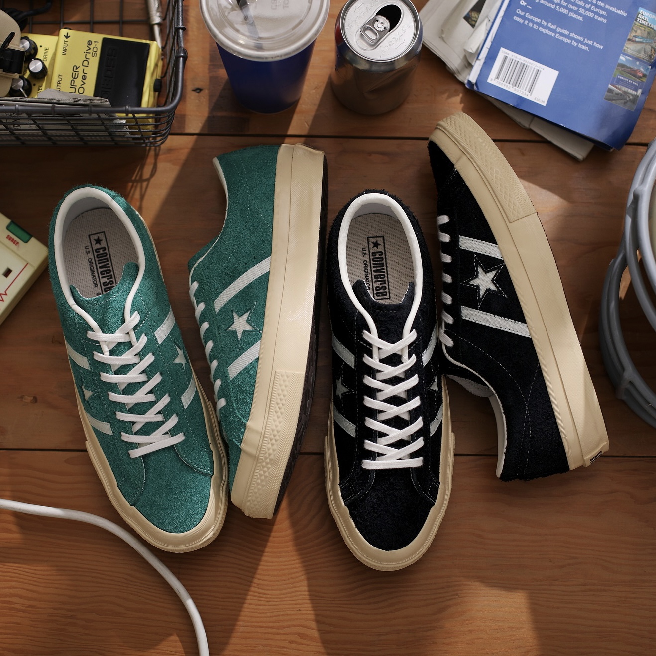 希少✨廃盤品15.✨CONVERSE JP U.S. ORIGINATOR Converse Japan Canvas All Star U.S. ORIGINATOR Spec Hi Black